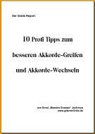 Gratis Report 7 Profi-Tipps zum besseren Akkorde-Greifen und Akkorde-Wechseln