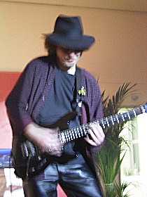 In action