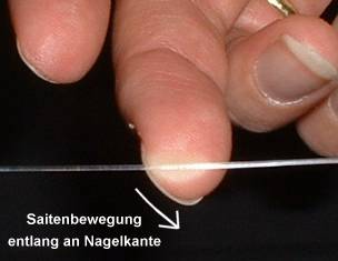 fingeranschlag klassische Gitarre